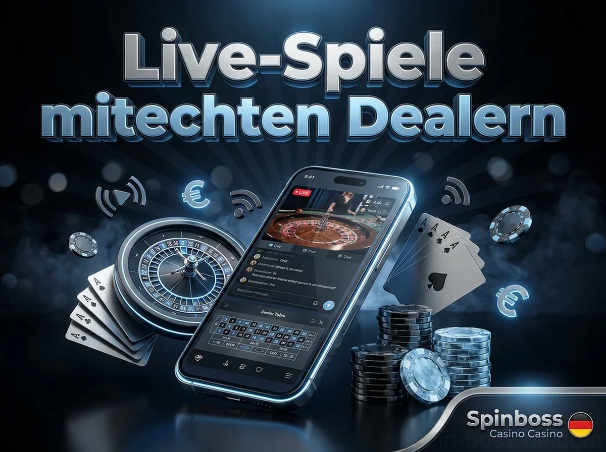 Live-Spiele mitechten Dealern